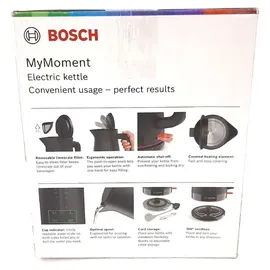 Bosch MyMoment TWK3M123 1,7 l Schwarz