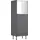 kochstation Herdumbauschrank KS-Aken 60 x 58,4 x 176,6 cm Grau