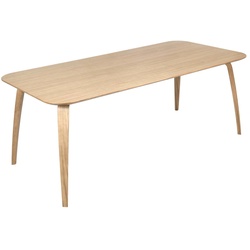 GUBI - Esstisch, rechteckig / 100 x 200 cm, Eiche
