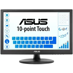 ASUS VT168HR 15,6" Touch Monitor 10-Punkt-Touch HDMI Flicker-Free Blaulichtfilter Wandmontage