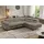 MKS ECKSOFA PABLO L Grau Cord - Rechts Seite