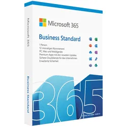 Microsoft Office 365 Business Standard | PC/MAC/Mobilgeräte | Multilingual
