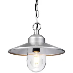 Klampenborg 1-Licht-Kettenlaterne - Silber