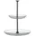 LEONARDO 2-stöckige Etagere Pralina 20 cm Glas Transparent Klar