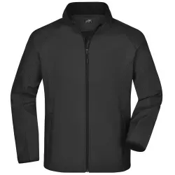 James® & Nicholson Promo Softshelljacke JN1130, schwarz JN1130 , 1 Stück, Größe: XXL