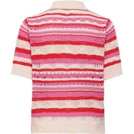 Only Onllula Polo S/S Cardigan High Risk Rot S