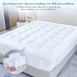 Premium Knuffeliger Matratzen Topper 90x200 cm – Weich & Komfortabel