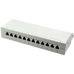 LogiLink Patch Panel Desktop - Patch Panel - geeignet für Wandmontage
