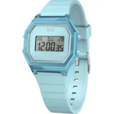 ICE-Watch Ice digit retro SLY Blue - Blaue Damenuhr mit Silikonarmband - 022888 (Small)