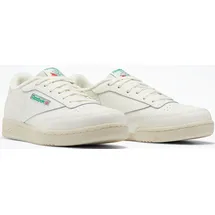 Reebok Club C Herren Weite E Chalk/Chalk/Glegrn 34,5