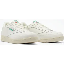 Reebok Club C Herren Weite E Chalk/Chalk/Glegrn 34,5