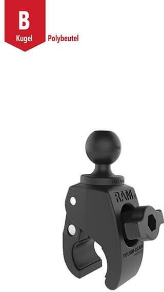 RAM Mounts Tough-Claw Halteklammer (klein) mit Feststellschraube