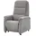 Hukla Fernsehsessel Dean Mikrofaser 70 x 105 x 88 cm Grau elektrisch