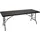 Arebos Klapptisch 180 x 75 x 74 cm schwarz