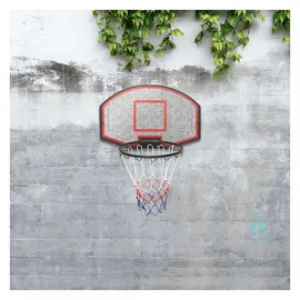 vidaXL Basketballkorb Schwarz 71 x 45 x 2 cm