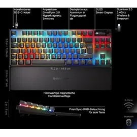SteelSeries Apex Pro TKL Wireless Gen 3 OmniPoint 3.0 DE