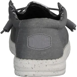 HEYDUDE Wally Canvas Herren Light Grey 41