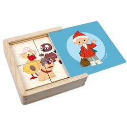 Erstes Puzzle aus Holz 'Unser Sandmännchen und seine Freunde' (Kinderpuzzle)