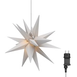 goobay 64789 Beleuchtungsdekoration Leichte Dekorationsfigur Transparent, Weiß 3 Lampen LED 0,53 W