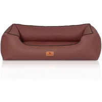 Knuffelwuff Hundebett Montana Orthopädisch Kunstleder XL 105 x 75cm