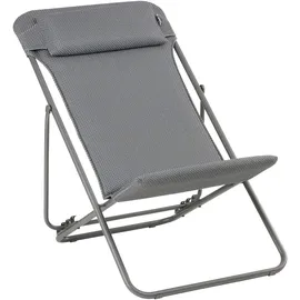 Lafuma Maxi Transat Liegestuhl 62 x 76 x 91 cm grau