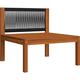 vidaXL Garten-Lounge-Set 5-tlg. cremeweiß Akazie