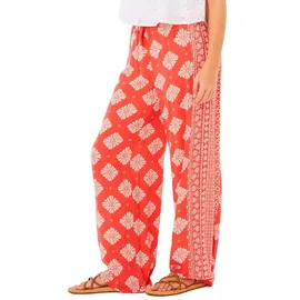 Rip Curl Ventura Wide Leg Hosen Rot S