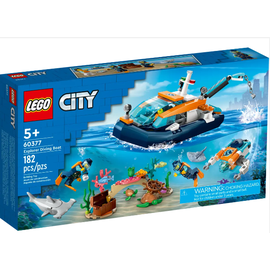 Lego City Meeresforscher-Boot 60377