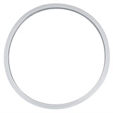 O-Ring-Ersatzzubehör aus lebensmittelechtem Silikon,Dichtungsring für Schnellkochtöpfe, für Allzweck-Schnellkochtöpfe aus Aluminiumlegierung(24 cm)