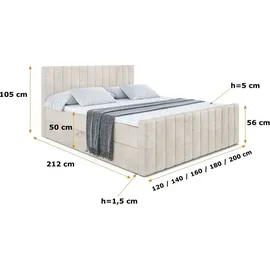 altdecor EDITA-Z 200 x 200 cm H4 Creme