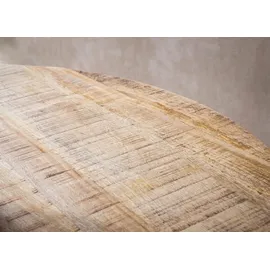 FineBuy Ø 120 cm braun