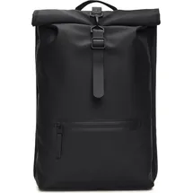 Rains Rucksack Rolltop Black