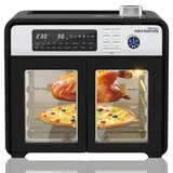 Best Direct Best Direct® XXL Heißluft Backofen - Minibackofen mit Drehspieß Chef O Matic Double Door Oven