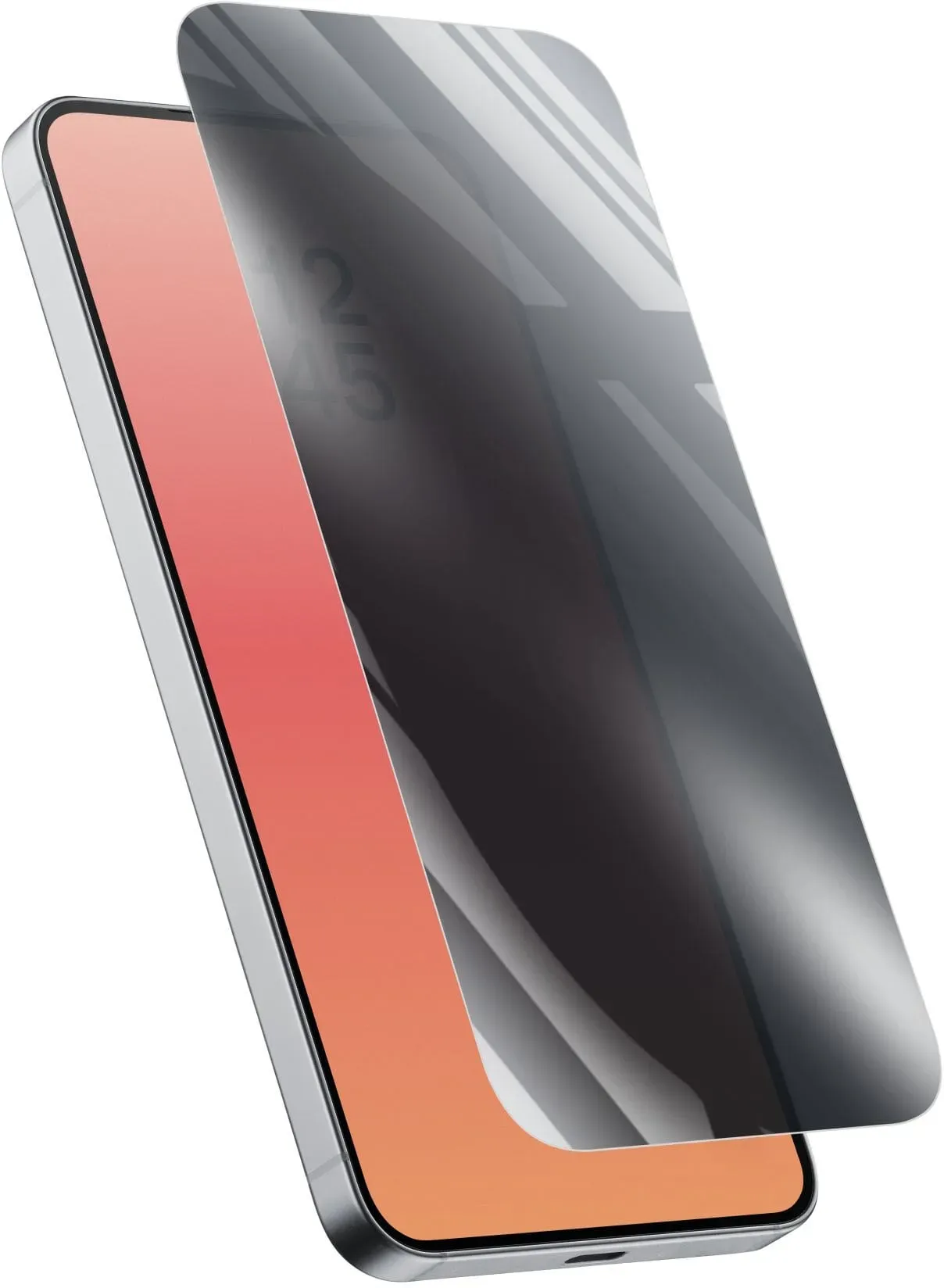 Datenschutz-Bildschirmschutz gehärtetes Glas für  Samsung S26 Antibakteriell, Schlagfest, Kratzresistent 23036