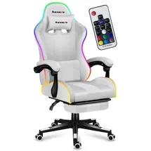 huzaro Force 4.7 RGB Gaming-Stuhl Weiß PC
