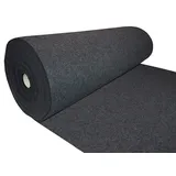 Filz Dunkelgrau Filzstoff 50x150cm Meterware 3,0mm Stark - soft
