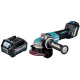 Makita GA 044 GD1 Akku Winkelschleifer 40 V max. 125 mm X-LOCK Brushless + 1x Akku 2,5 Ah - ohne Ladegerät