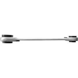 BRILLIANT TOOLS Doppel-Ratschenringschlüssel 4 in 1 10 x 13, 17 x 19 mm