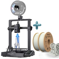Creality Ender-3 V3 KE 3D-Drucker 500mm/s + 2KG Weiss 1,75mm Hochgeschwindigkeits PLA Filament(600mm/s)