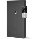 Jan Nowak ODIS Aktenschrank 185 x 90 x 40 cm Anthrazit