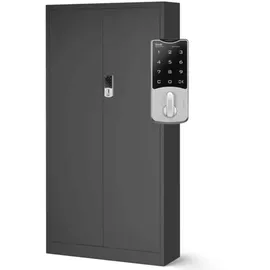 Jan Nowak ODIS Aktenschrank 185 x 90 x 40 cm Anthrazit