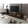 Wolf-Möbel Bark TV-Board 175x40x47 cm Dunkelbraun Holz