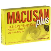 AGEPHA Pharma s.r.o. Macusan plus Tabletten