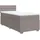 vidaXL Boxspringbett 140 x 200 cm Taupe