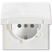 Busch-Jaeger Steckdoseneinsatz IP44 Weiß 2 St.