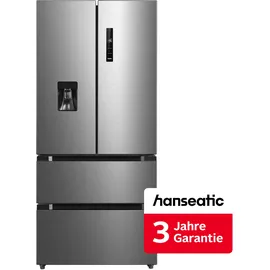 Hanseatic HFD18983DWDI French Door (512 l, 1898 mm hoch, Edelstahl)