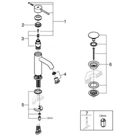 Grohe Essence Einhandmischer Chrom