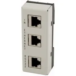 Eaton 289170 Schnittstellenweiche für XC200 (trennt kombinierte RS232/ETH auf 2 RJ45-Buchsen) XT-RJ45-ETH-RS232