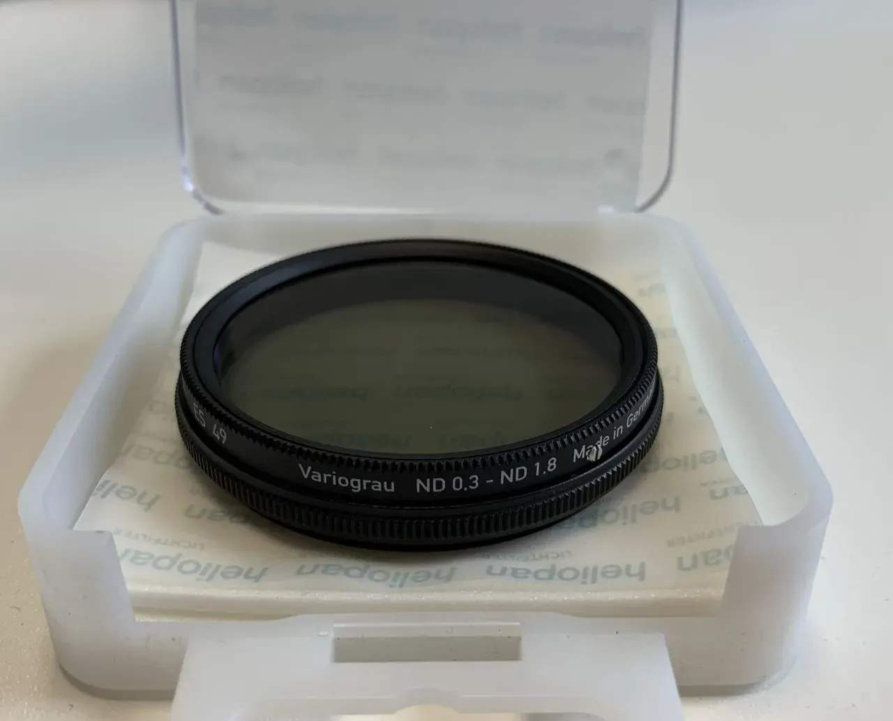 heliopan Variograu slim 62mm 62x0,75