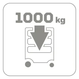 Gedore Werkzeugwagen mit 7 Schubladen (B 640 x T 400 mm)